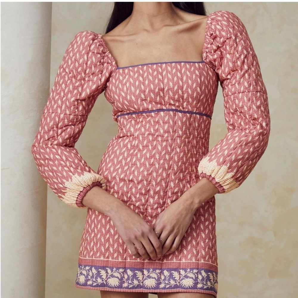 Hunter bell cotton poplin dress